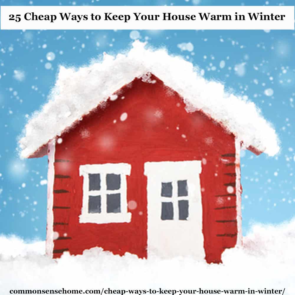 how to keep your home warm in winter